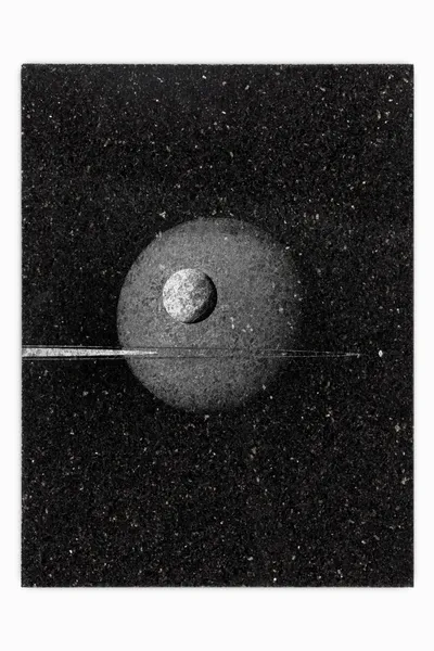 "Marble Recording (Titan,Diuone & Pan)" de Hgo DFerverchere, une des oeuvres exposées à la HAB Galerie du 23 mai au 27 septembre