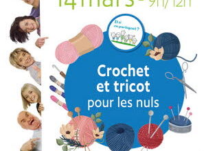 Illustration Atelier tricot et crochet pour les nuls