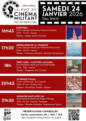 Illustration Cinéma avec la MJC du Vieux-Lyon