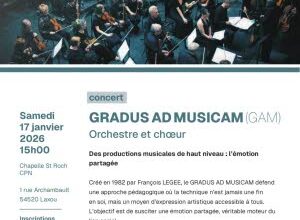 Illustration Gradus Ad Musicam - orchestre et chœur