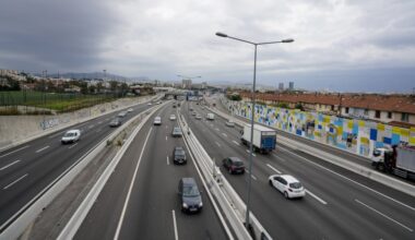 Fort bouchon sur la L2 à Marseille en raison d'un accident impliquant deux véhicules