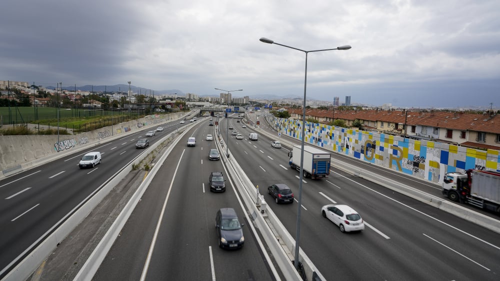 Fort bouchon sur la L2 à Marseille en raison d'un accident impliquant deux véhicules
