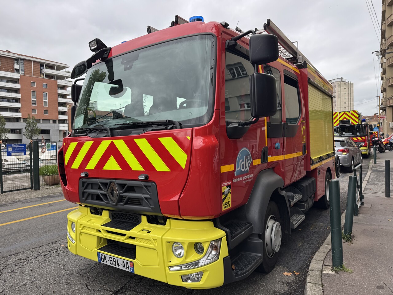garage embrasé et habitants relogés