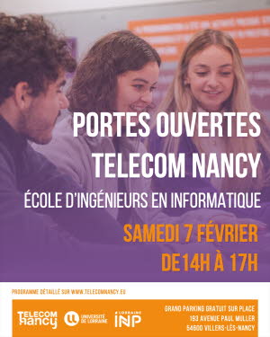 Illustration Portes ouvertes à TELECOM Nancy