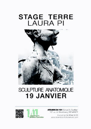 Illustration Stage de sculpture anatomique