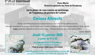 Illustration Vernissage : “Eau” par Corinne Albrecht