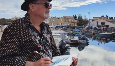 Pérols croquée : Roland Hours expose à la Maison des arts