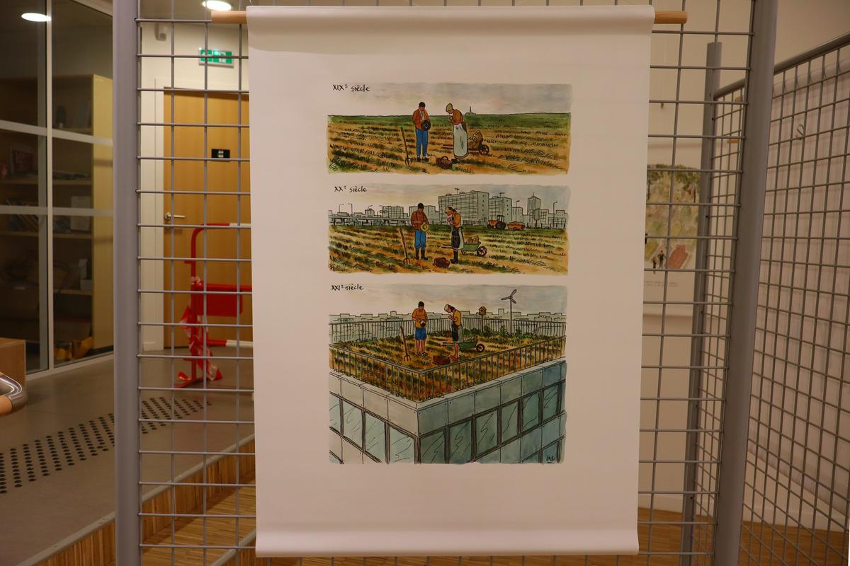 Le grignotage de la campagne entre les XIXe et XXe siècles, selon Martin Étienne.