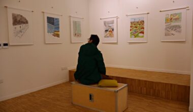 une critique de la ville dévorante grâce aux dessins décalés de Martin Étienne