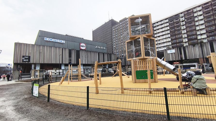 Square des halles aire de jeu