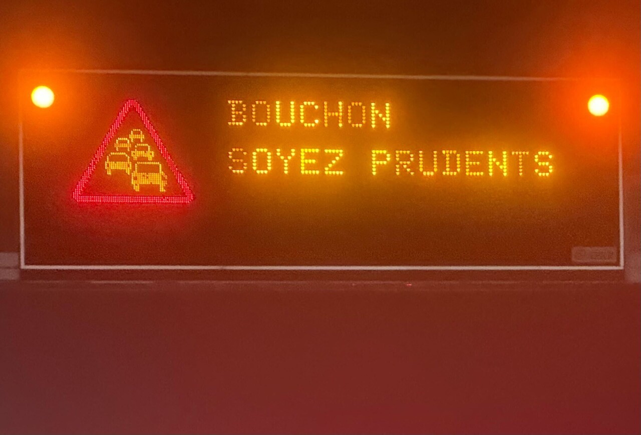 plus de 450 km de bouchons