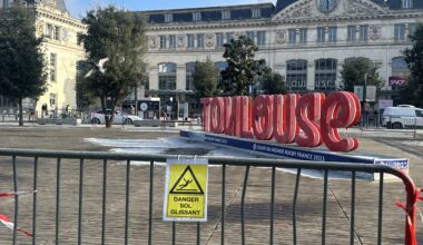 l'esplanade de la gare Matabiau est interdite d'accès