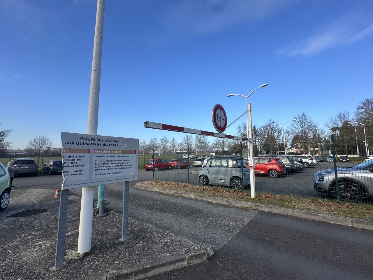 Ce parking-relais aux portes de Toulouse va être fortement agrandi, ce qui est prévu