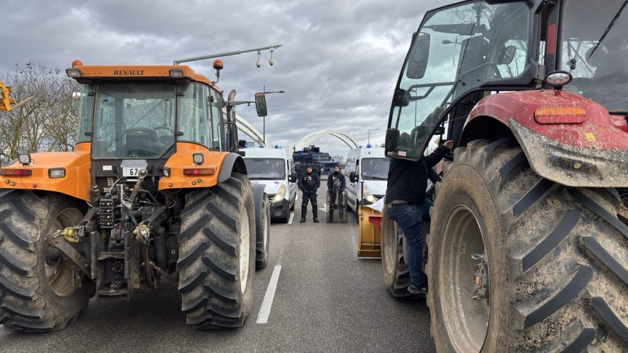 Manifestation agriculteurs Mercosur Strasbourg