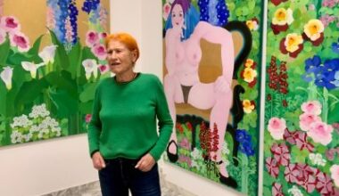 Expo : Esther Morisse le dit avec des fleurs