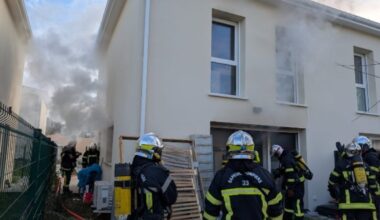 Près de Bordeaux, un appartement de 70 m² prend feu : une famille relogée