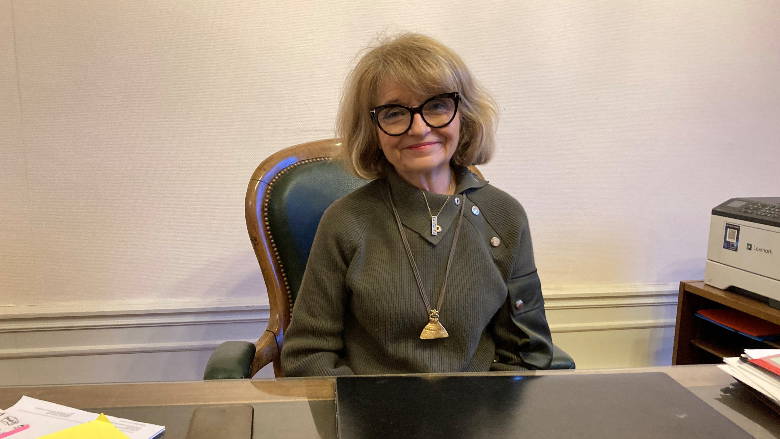 © Stéphanie Véron - Brigitte Dubois a succédé à François Méon à la tête du tribunal de commerce de Saint-Etienne.