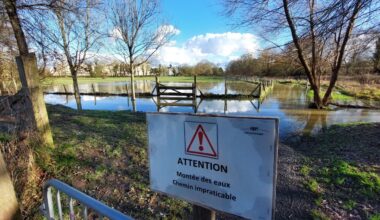 de forts cumuls de pluie attendus, trois cours d'eau placés en vigilance