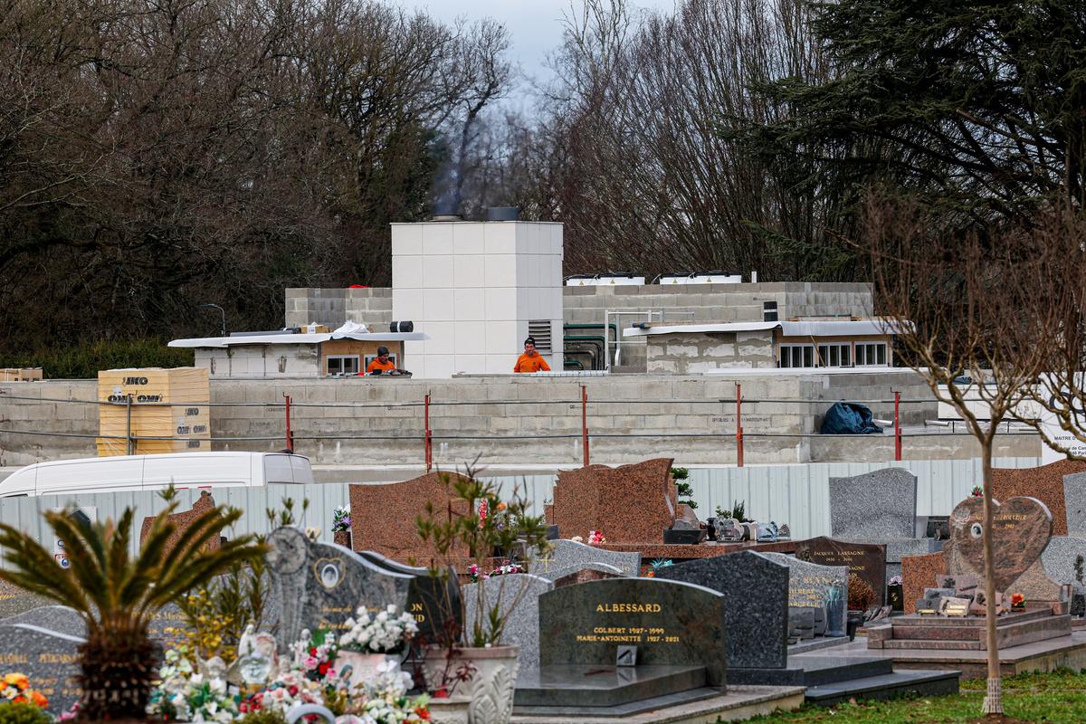 Le deuxième four du crématorium, actuellement en travaux, sera opérationnel en février.