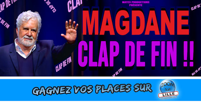 Gagnez vos places pour le spectacle de Roland Magdane au Grand Théâtre de Lille Grande Palais