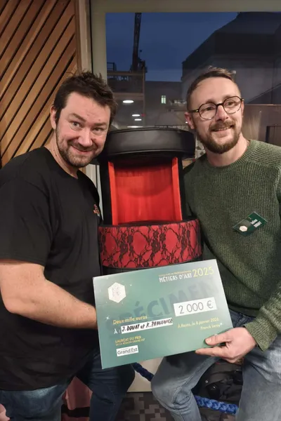 Remise du prix pour le pouf secret le jeudi 08 janvier 2026.