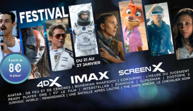 Bon Plan Cinéma : Festival des Technologies (4DX, IMAX & SCREEN X) à Kinepolis Lomme du 21 au 27 janvier 2026