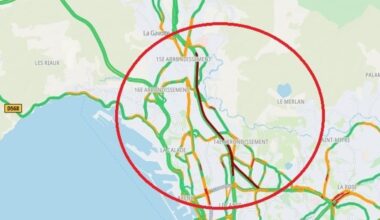 Un véhicule en panne sature la circulation sur l'A7 et la L2 à Marseille