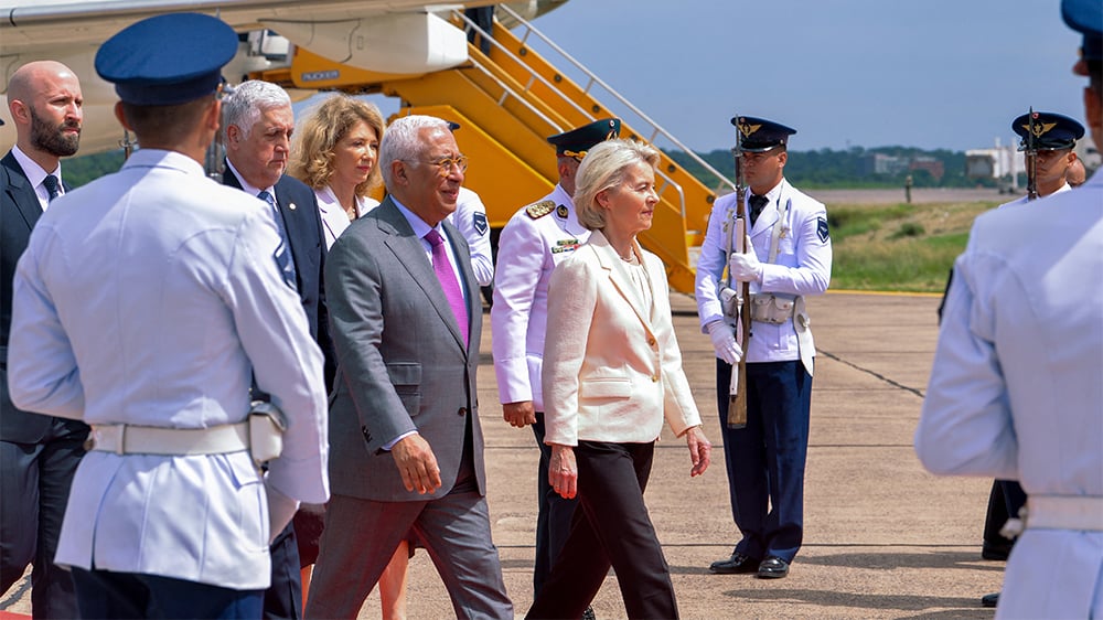 Le 17 janvier, la présidente de la Commission Européenne s'est rendue au Paraguay pour signer l'accord UE-Mercosur.