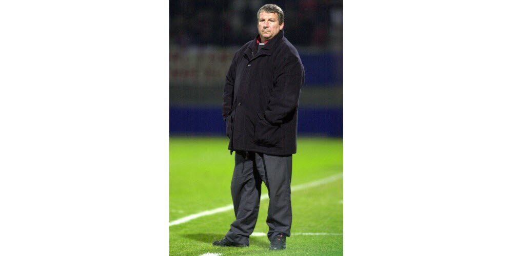 Le 7 janvier 2005, l'AC Ajaccio de Rolland Courbis vient éliminer l'ASNL de Pablo Correa à Picot, en 32e de finale de la Coupe de France. Score à la fin de temps réglementaire : 2-2. L'ACA se qualifiera 4-5 aux TAB. Photo Pierre Mathis