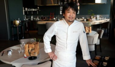 à la table du chef Ippeil Uemura à Marseille