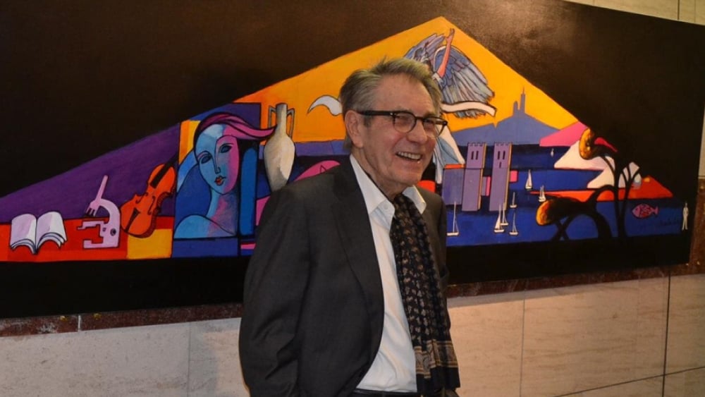 La fille du peintre Georges Briata veut relancer la création d'un vitrail sur le fronton de la gare Saint-Charles.