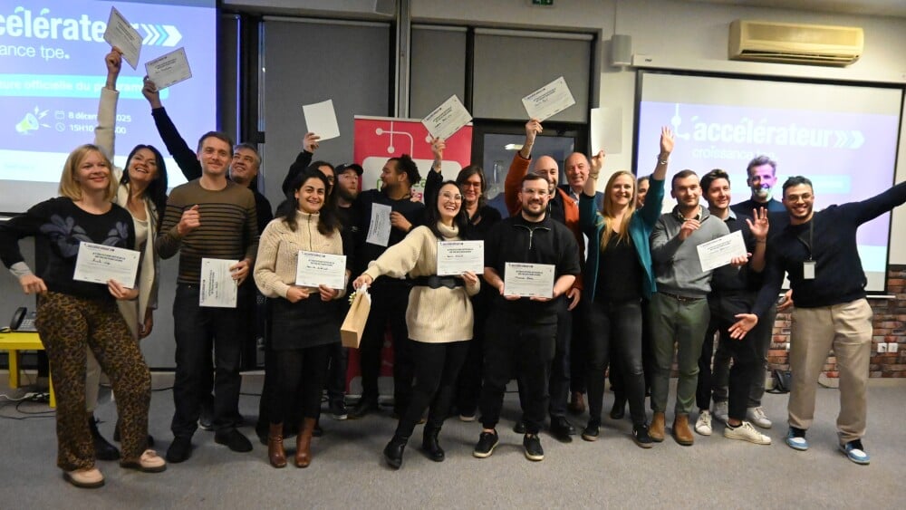 la première promotion "Accélérateur Croissance TPE" clôturée à Aix-en-Provence