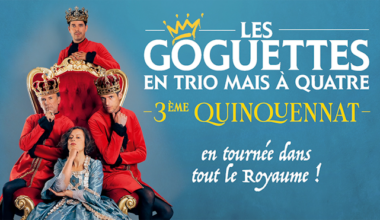 Dimanche 01 février 2026, le Théâtre du Casino Barrière Lille accueillera le spectacle "Les Goguettes - En trio mais à quatre"