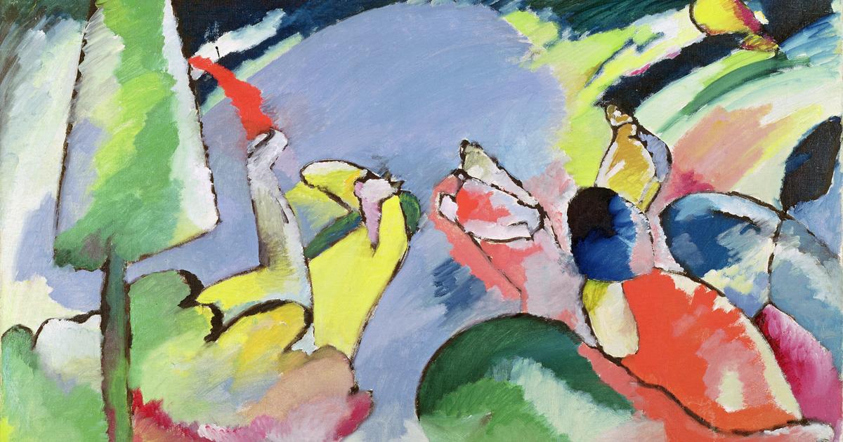 Une exposition à Paris retrace les liens entre l'oeuvre du peintre Kandinsky et la musique