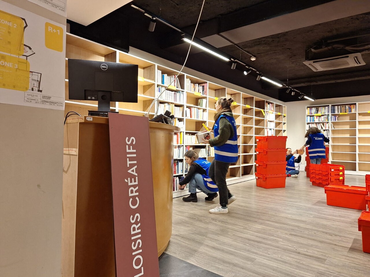 la librairie Kléber rouvre dans ses locaux éphémères ce jeudi