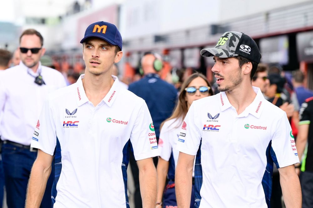 Luca Marini, Honda HRC, Joan Mir, Honda HRC