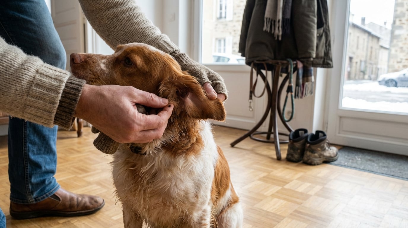 Maladie de Lyme : ce geste au retour de balade que 9 maîtres sur 10 oublient et qui peut sauver la vie de leur chien