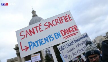 "Défendre notre liberté" : des milliers de médecins défilent à Paris contre "une dérive autoritaire"