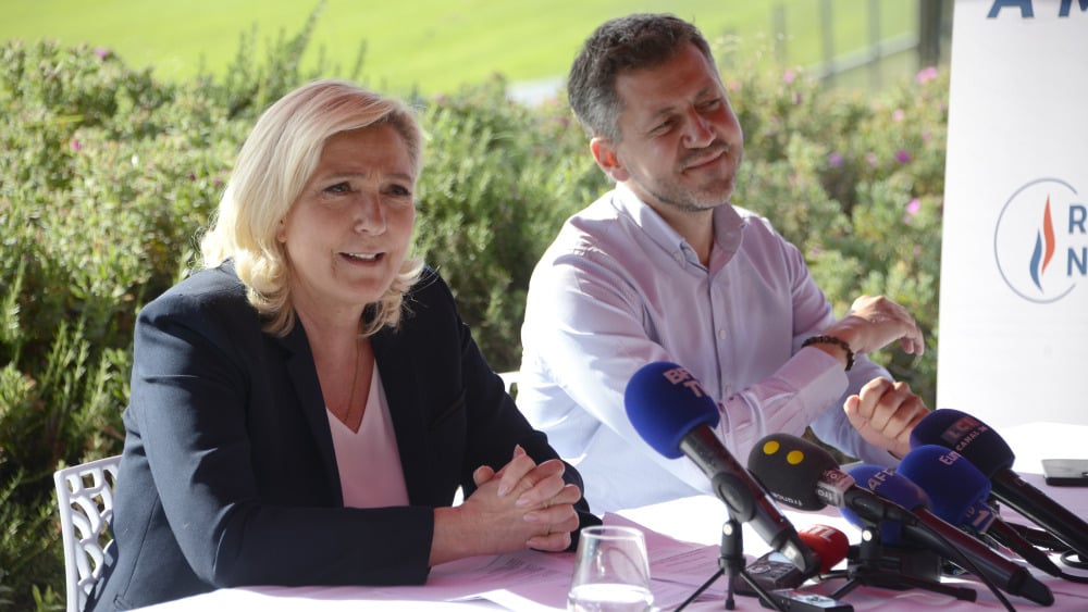 Marine Le Pen à Marseille pour les vœux de Franck Allisio