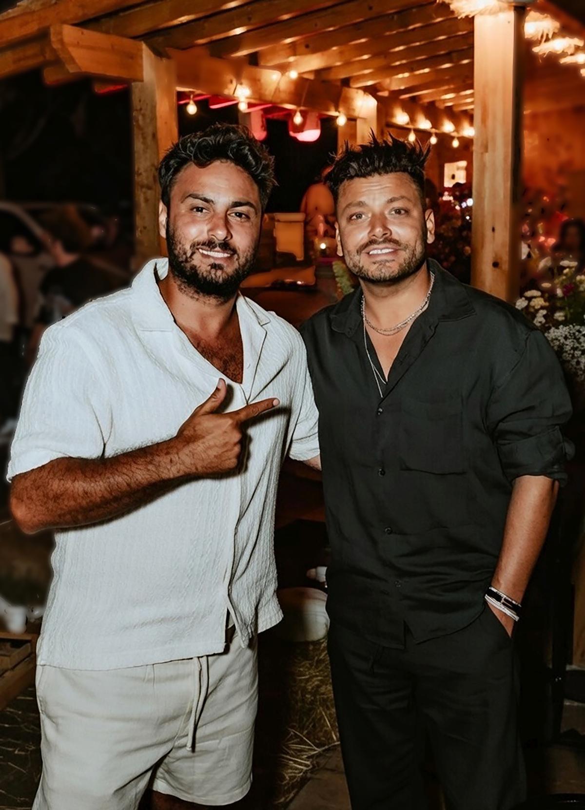 Le Bordelais Max Gonzalez et l’humoriste et acteur Kev Adams, associés dans l’aventure du Fridge Bordeaux qui ouvrira ses portes en avril rue de la Devise.