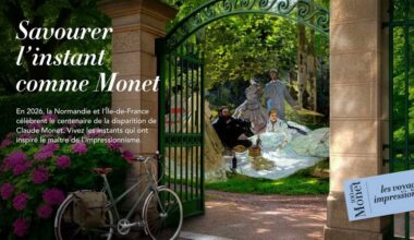 Le souvenir de Claude Monet plus vivant que jamais en Île-de-France