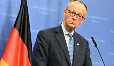 Le chancelier n'a pas mâché ses mots. © Ansgar Haase/DPA/SIPA