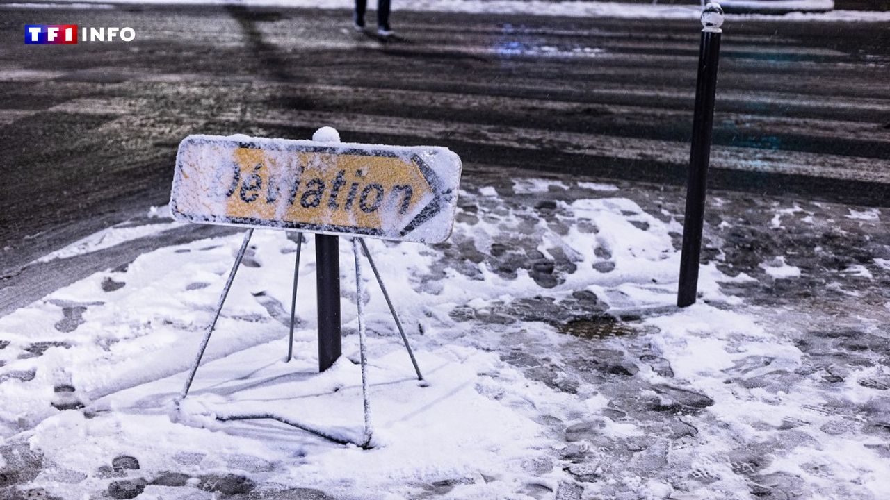 EN DIRECT - Neige-verglas : six départements en vigilance orange, du mieux sur l'A36
