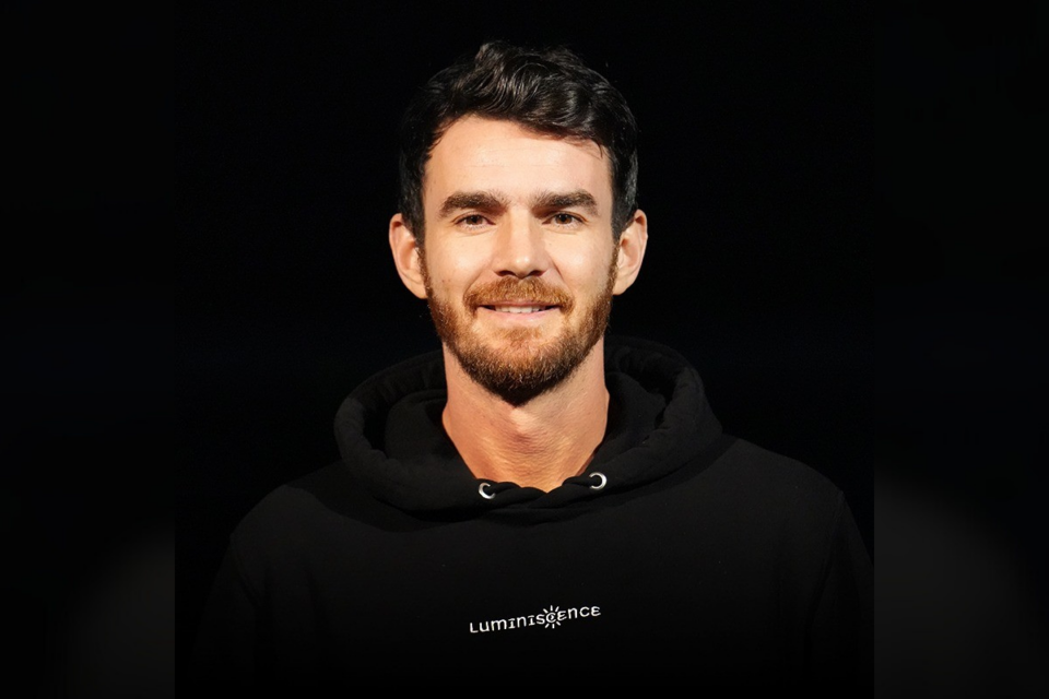 Romain Safarti, un des confondatuers de Luminiscence.