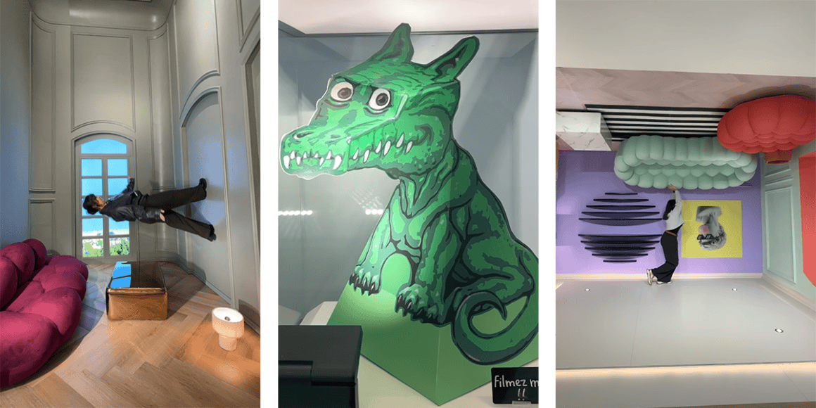 Homme debout dans une pièce élégante avec mobilier vintage.