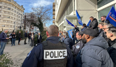 à Rennes, les forces de l'ordre appellent les citoyens à manifester avec eux