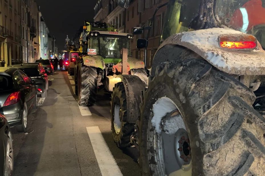 du lisier à Nancy, des tracteurs à Paris, la Lorraine se mobilise