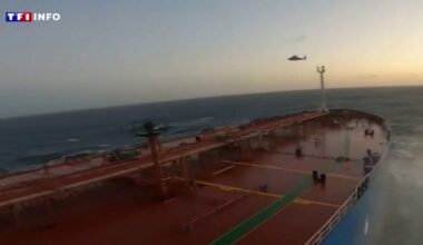 Navire russe arraisonné par la France : les images de l'interception