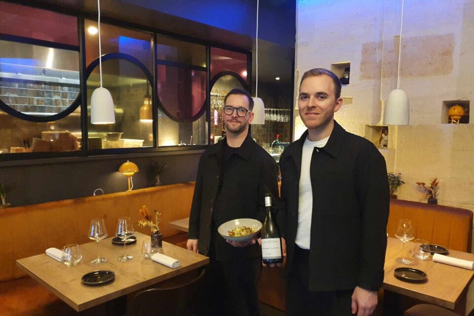 Florian Mandile et Julien Cot sont les gérants du restaurant Les Négociants.