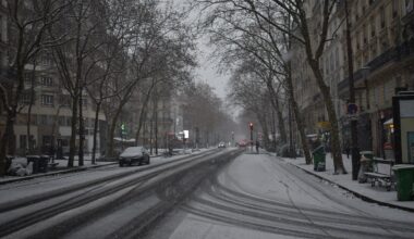 voici où et quand tombera la neige à Paris et en Île-de-France